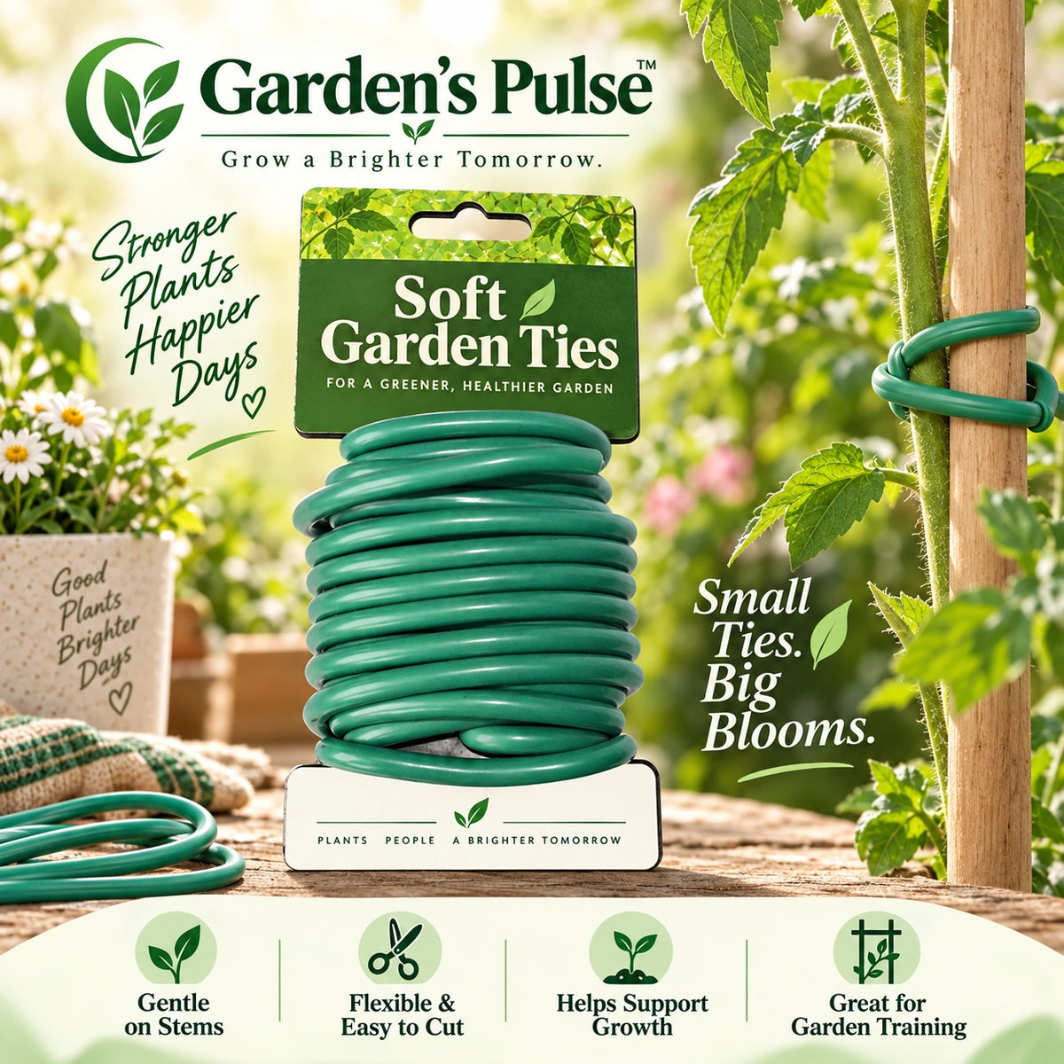 Garden's Pulse Soft Garden Ties