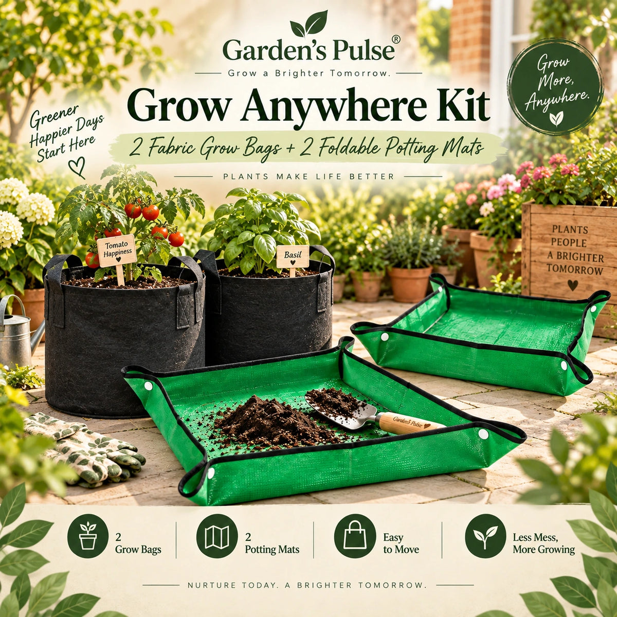 Garden's Pulse "Grow Anywhere" Kit