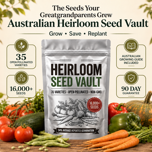 Garden's Pulse Australian Heirloom Seed Vault