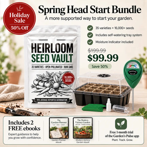 Garden's Pulse Spring Head Start Bundle