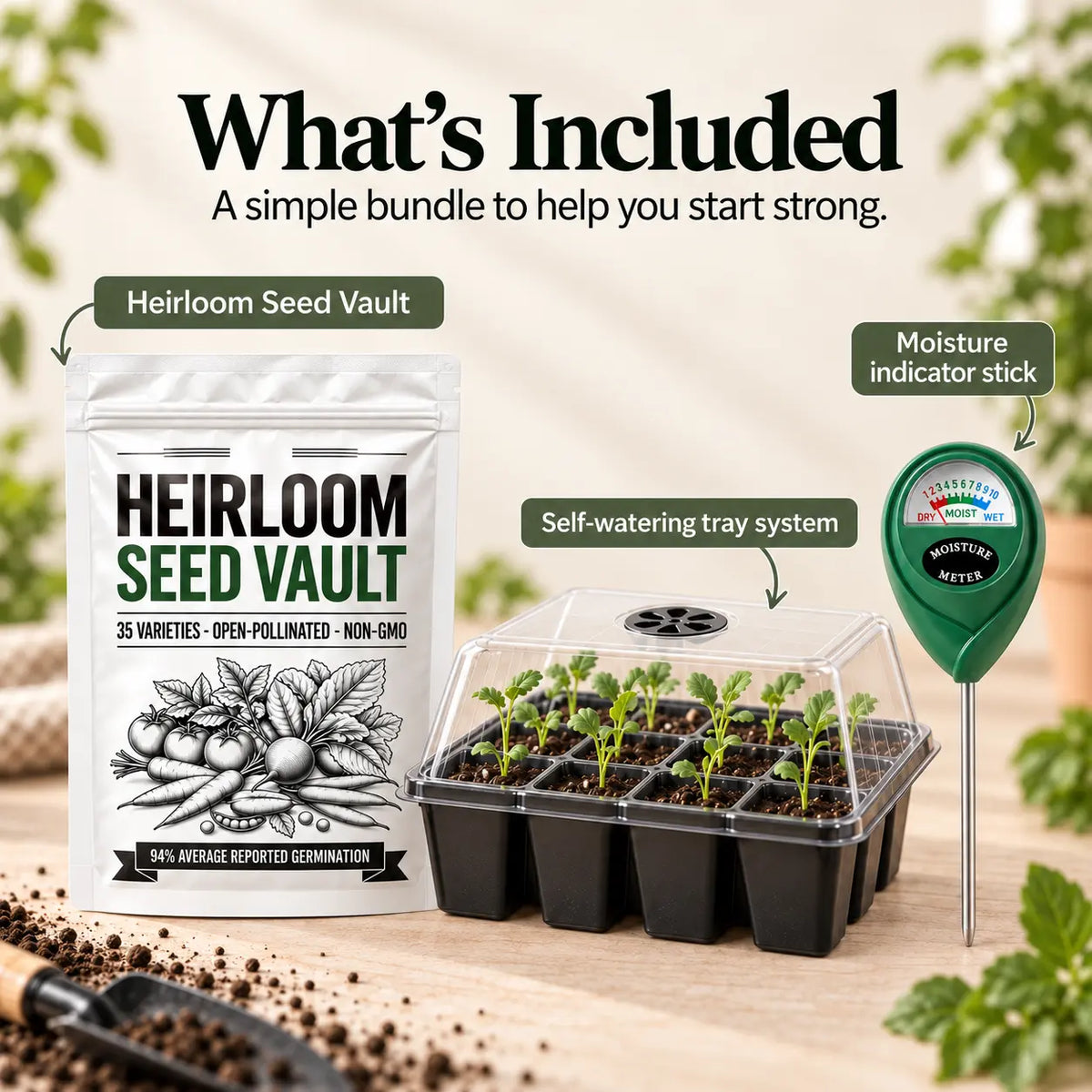 Garden's Pulse Spring Head Start Bundle