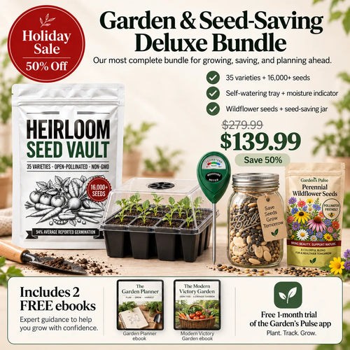 Garden's Pulse Gardening & Seed-Saving Deluxe Bundle