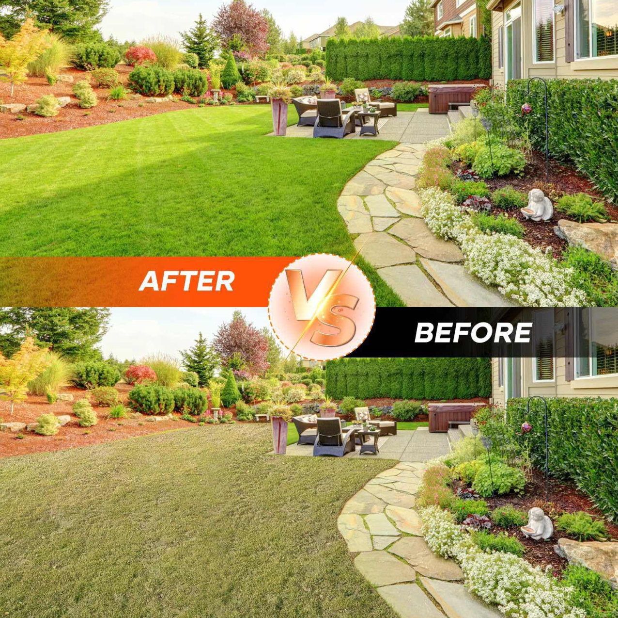 Garden's Pulse Lawn Aerator 2-in-1 Tool