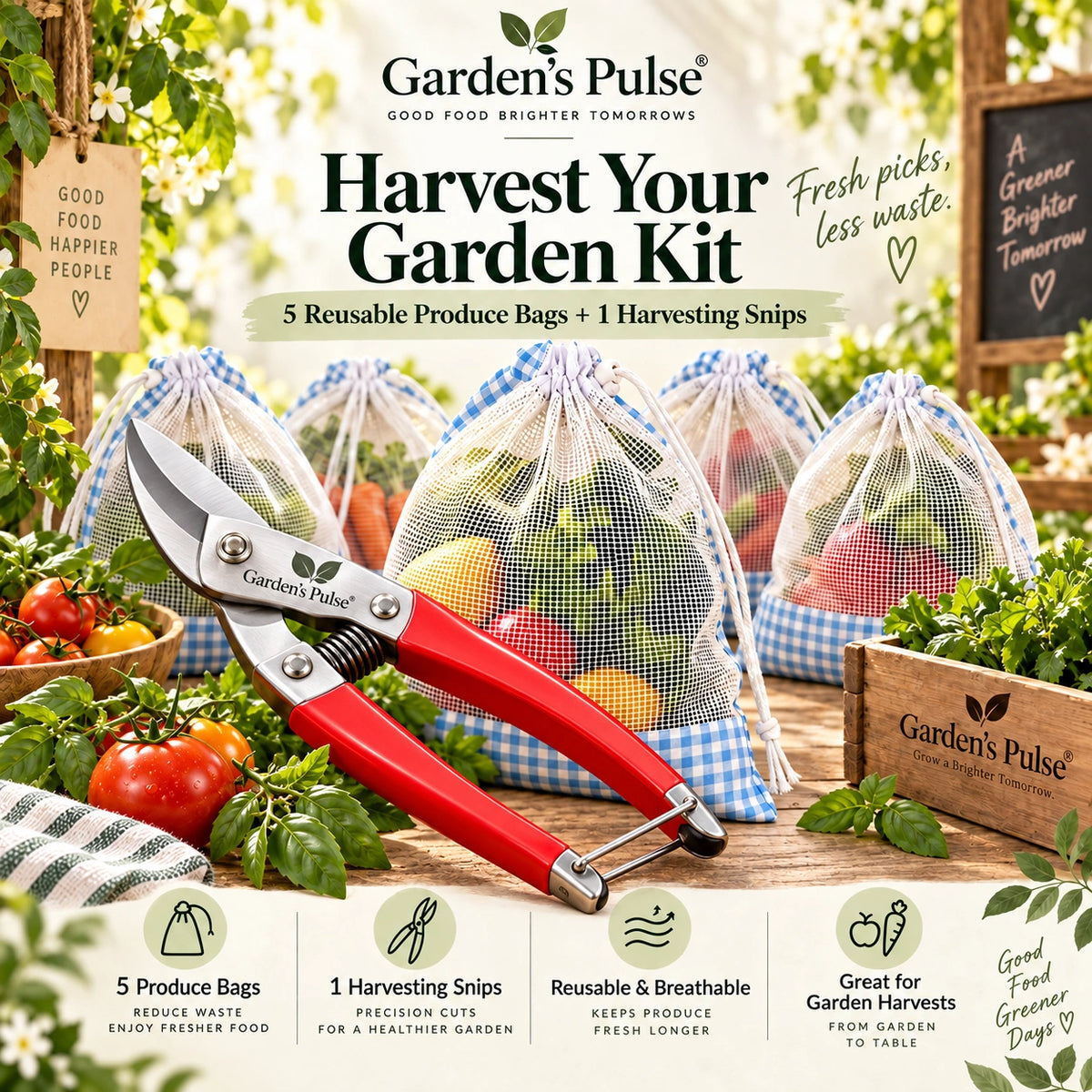 Garden's Pulse "Harvest Your Garden" Kit
