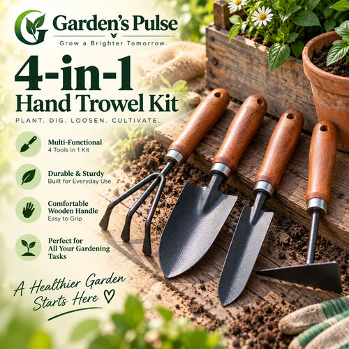 Garden's Pulse 4-in-1 Hand Trowel Kit