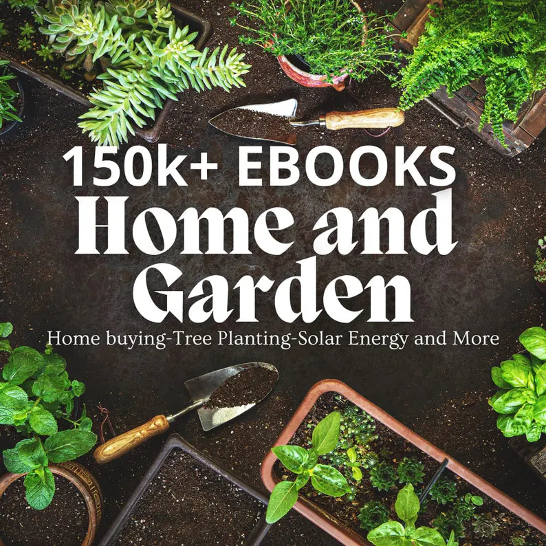 Home Building and Garden Books Bundle (150K+)