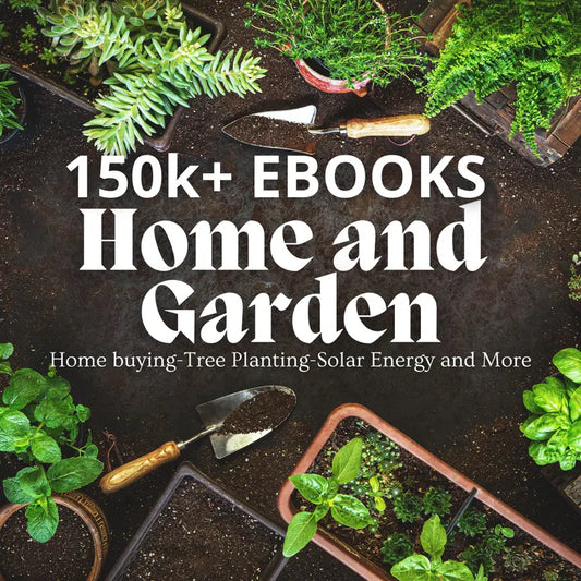 Home Building and Garden Books Bundle (150K+)